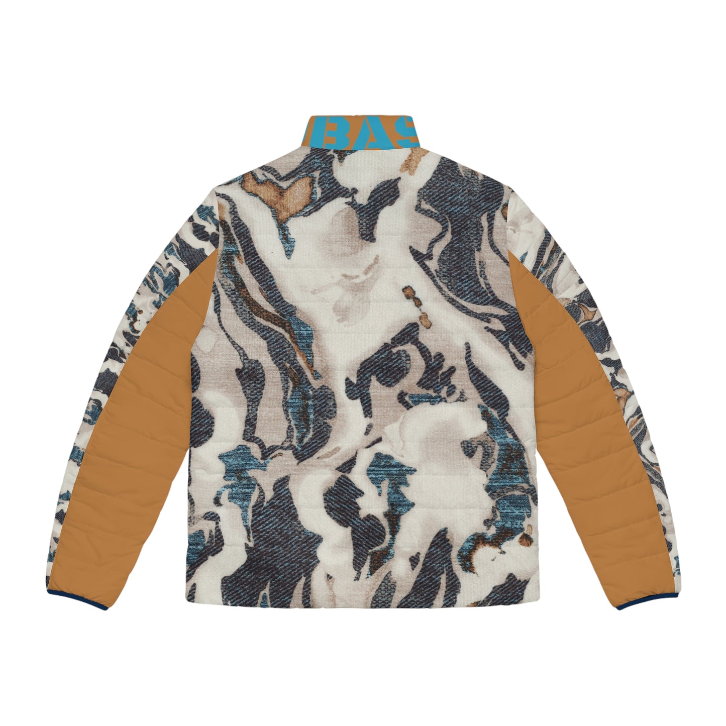 Abstract Puffer Jacket